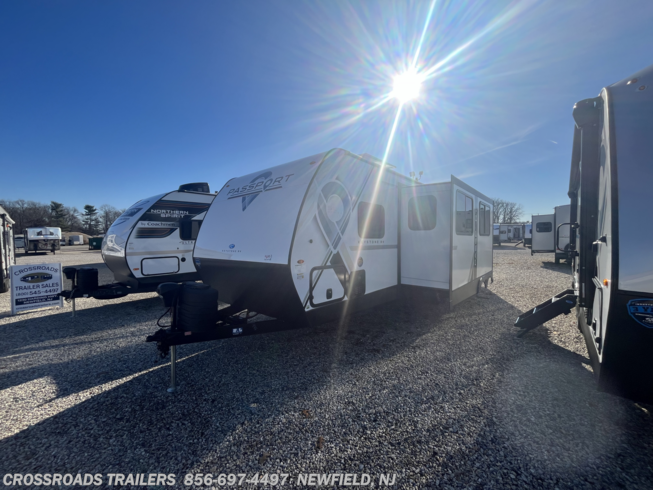 2024 Keystone Passport SL Series East 282QB - New Travel Trailer For Sale by Crossroads Trailer Sales, Inc. in Newfield, New Jersey