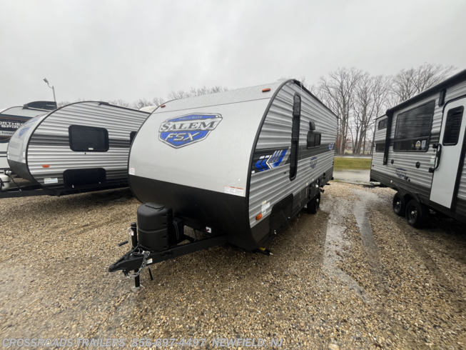 2024 Forest River Salem FSX 179DBK - New Travel Trailer For Sale by Crossroads Trailer Sales, Inc. in Newfield, New Jersey