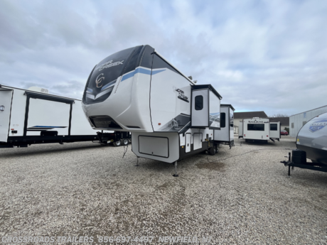 &lt;p style=&quot;text-align: center;&quot;&gt;Check out this amazing unit that is the Cedar Creek 388RK2. This fifth wheel will elvate your camping experience to the next level. Loaded with amazing features such as:&lt;/p&gt;
&lt;p style=&quot;text-align: left;&quot;&gt;&lt;strong&gt;Kitchen and Living Area&amp;nbsp;&lt;/strong&gt;&lt;/p&gt;
&lt;ul&gt;
&lt;li&gt;Two Tone Cabinet Doors and Fascia in Kitchen and Living Room&lt;/li&gt;
&lt;li&gt;LED Lighting Fixtures&lt;/li&gt;
&lt;li&gt;Residential, High Top, Swivel, Kitchen Faucet with Pull-out Sprayer&lt;/li&gt;
&lt;li&gt;Stainless Steel, 30&quot; Over the Range Microwave Oven&lt;/li&gt;
&lt;li&gt;Full Panel Backsplashes&amp;nbsp;&lt;/li&gt;
&lt;li&gt;Natural Satin Wall Mounted Table with Extension, (2) Chairs and Upholstered Bench Ottoman&lt;/li&gt;
&lt;li&gt;Vinyl Floor Covering&lt;/li&gt;
&lt;li&gt;Hide-a-Bed Sofa&amp;nbsp;&lt;/li&gt;
&lt;li&gt;Power Theater seating with USB Ports&amp;nbsp;&lt;/li&gt;
&lt;li&gt;Decorative Fireplace with Natural Wood Mantel&lt;/li&gt;
&lt;/ul&gt;
&lt;p&gt;&lt;strong&gt;Bathroom&lt;/strong&gt;&lt;/p&gt;
&lt;ul&gt;
&lt;li&gt;Full 48&quot; x 30&quot; Rectangular Shower with Fold Down Teak Seat and Sliding Glass Doors&lt;/li&gt;
&lt;li&gt;Large Single or Double Faucet Sinks with White Cabinetry&lt;/li&gt;
&lt;li&gt;Skylight Over the Shower&lt;/li&gt;
&lt;li&gt;Upgraded Shower Head&lt;/li&gt;
&lt;li&gt;18&quot; High Porcelain Toilet with Top Circular Flush System&lt;/li&gt;
&lt;li&gt;Create-A-Breeze Circulation Fan&lt;/li&gt;
&lt;li&gt;Convenient Wall Switches for Fan and Lights&lt;/li&gt;
&lt;li&gt;Extra Storage for Linens&lt;/li&gt;
&lt;li&gt;LED Motion Night Lighting Under the Vanity&lt;/li&gt;
&lt;/ul&gt;
&lt;p&gt;&lt;strong&gt;Bedroom&lt;/strong&gt;&lt;/p&gt;
&lt;ul&gt;
&lt;li&gt;Night Roller Shades&lt;/li&gt;
&lt;li&gt;Double Robe Hooks and Shelving&lt;/li&gt;
&lt;li&gt;Individual Reading Lighting Above the Bed&lt;/li&gt;
&lt;li&gt;USB Plug-ins on Each Side of the King Bed&lt;/li&gt;
&lt;li&gt;Standard 72&quot; x 80&quot; King Bed&lt;/li&gt;
&lt;li&gt;Flip-Up Dresser Top with Hidden Storage&lt;/li&gt;
&lt;li&gt;Bedside Motion Sensor Lighting&lt;/li&gt;
&lt;li&gt;Shelf Storage on each side of Bed&lt;/li&gt;
&lt;li&gt;In-Wall Storage Cabinet&lt;/li&gt;
&lt;/ul&gt;
&lt;p&gt;&lt;strong&gt;Exterier&amp;nbsp;&lt;/strong&gt;&lt;/p&gt;
&lt;ul&gt;
&lt;li&gt;3M&amp;reg; Bonded Sidewalls &amp;ndash; resilient, with outstanding resistance to UV, heat, cold, moisture, oils, gasoline, highway chemicals. Creates a bond that grows stronger with age and resists delamination&lt;/li&gt;
&lt;li&gt;Z-frame with Metal Wrapped Skirting to the Frame&lt;/li&gt;
&lt;li&gt;Hehr Frameless, Tinted Automotive Style Windows&lt;/li&gt;
&lt;li&gt;Lionshead Special Trailer (ST) Tires with &amp;ldquo;No Excuses&amp;rdquo; One Year Guarantee!&lt;/li&gt;
&lt;li&gt;Full, Walk-on Roof with Alpha-Ply TPO Membrane with Lifetime warranty&lt;/li&gt;
&lt;li&gt;Electric Awning with Upgraded Fabric and LED Night Lights&lt;/li&gt;
&lt;li&gt;Quick Disconnect Exterior LP Gas Connection&lt;/li&gt;
&lt;li&gt;Wired and Braced for 3rd Air&lt;/li&gt;
&lt;li&gt;Full Docking Station with Multi-function Tank Levers, Outside Shower, Black Tank Flush, 12Volt Battery Disconnect Door Side, Cold Water Port&lt;/li&gt;
&lt;li&gt;Free Membership to Forest River Owners Group (F.R.O.G.)&lt;/li&gt;
&lt;li&gt;Motion Storage Lighting&lt;/li&gt;
&lt;/ul&gt;
&lt;p style=&quot;text-align: center;&quot;&gt;This unit also comes with the &quot;Convenience Package&quot; which features:&lt;/p&gt;
&lt;ul&gt;
&lt;li&gt;5-Tier MorRyde&amp;reg; Easy-Steps&amp;trade;&lt;/li&gt;
&lt;li&gt;2&quot; Bike Rack Receiver&amp;nbsp;&lt;/li&gt;
&lt;li&gt;Slam Latch Baggage Doors with Magnetic Catches&lt;/li&gt;
&lt;li&gt;Animal Leash Latch&lt;/li&gt;
&lt;li&gt;12 Gallon LP/110Volt Hot Water Heater withBypass Kit&lt;/li&gt;
&lt;li&gt;(2) Air Conditioners with Dual Zone Control&lt;/li&gt;
&lt;li&gt;Cradlepoint Day 1 Connectivity 5G / Wifi&lt;/li&gt;
&lt;li&gt;USB Ports Throughout&lt;/li&gt;
&lt;li&gt;Prepped for an Optional Washer and Dryer&lt;/li&gt;
&lt;li&gt;V-Flow Cordless Vacuum&lt;/li&gt;
&lt;li&gt;Solid Surface Countertops with Stainless Steel Apron Sink&lt;/li&gt;
&lt;li&gt;Furrion&amp;reg; Chef Collection Oven&lt;/li&gt;
&lt;li&gt;Smart Television with Swing Arm in Living area&lt;/li&gt;
&lt;li&gt;Bluetooth Connectivity Speaker&lt;/li&gt;
&lt;li&gt;Deluxe Day/Night Roller Shades&amp;nbsp;&lt;/li&gt;
&lt;li&gt;12Volt 20 Cu. Ft. Arctic French Door, Stainless Glass Refrigerator with Icemaker&lt;/li&gt;
&lt;li&gt;Variable Speed, Power Fan with Rain Sensor Override in Kitchen area&lt;/li&gt;
&lt;li&gt;Upgraded Shower Head in the Bathroom&lt;/li&gt;
&lt;li&gt;Self Closing Cabinet Doors &amp;amp; Drawers&lt;/li&gt;
&lt;/ul&gt;
&lt;p style=&quot;text-align: center;&quot;&gt;Along with so many more. To hear more about this special unit give us a call at 856-697-4497 or email us at sales@crossroadstrailers.com&lt;/p&gt;