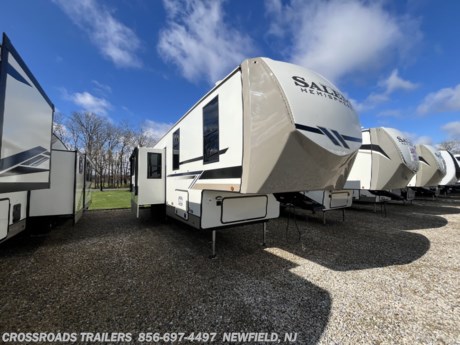 &lt;p style=&quot;text-align: center;&quot;&gt;Indulge in the epitome of luxury travel with the Cedar Creek 375FAM fifth wheel. Crafted with meticulous attention to detail and uncompromising quality, this RV sets the standard for upscale living on the road. Step inside to discover a spacious and inviting interior, adorned with elegant finishes and premium furnishings. The open floor plan seamlessly integrates a gourmet kitchen, cozy living area, and deluxe bedroom suite, providing you with all the comforts of home wherever you roam. With features like residential appliances, designer d&amp;eacute;cor, and innovative storage solutions, the Cedar Creek 375FAM offers both style and functionality in abundance. Whether you&#39;re embarking on a cross-country adventure or simply enjoying a weekend retreat, this luxurious fifth wheel ensures that every moment is marked by unparalleled comfort and sophistication. Elevate your RV lifestyle to new heights with the Cedar Creek 375FAM and experience the ultimate in travel refinement. For more information on this special unit give us a call at 856-697-4497 or email us at sales@crossroadstrailers.com&amp;nbsp;&lt;/p&gt;