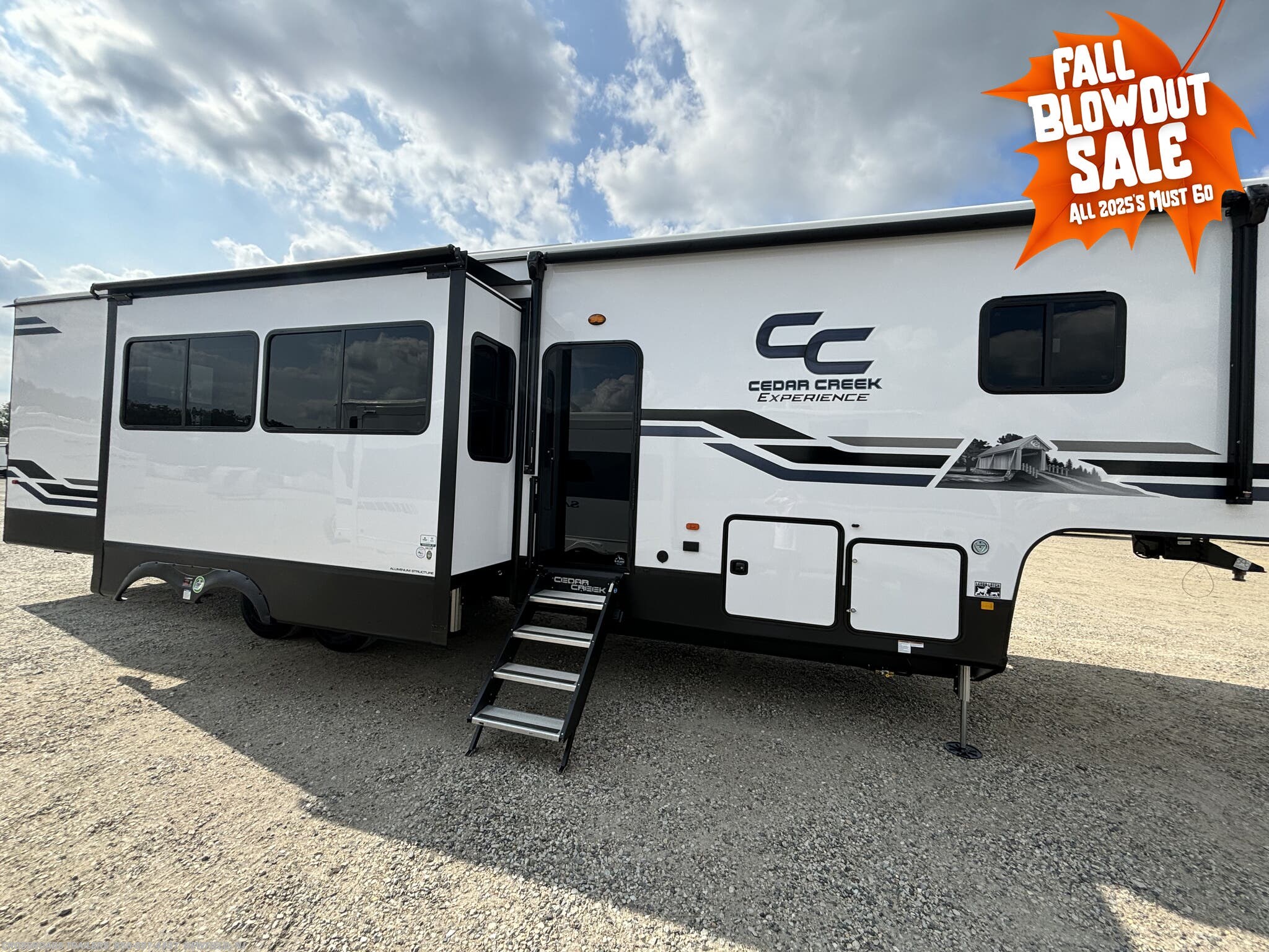 33971 - 2025 Forest River Cedar Creek Experience 38DB Fifth Wheel
