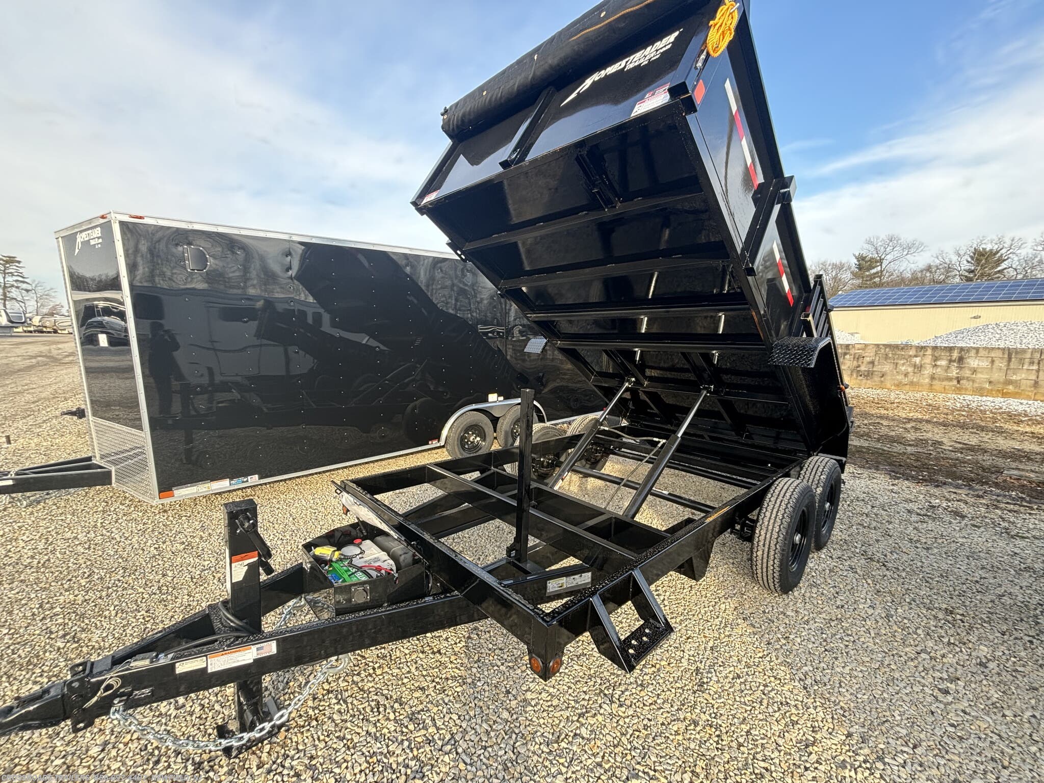 2025 Homesteader Dump Trailers 7x14HX