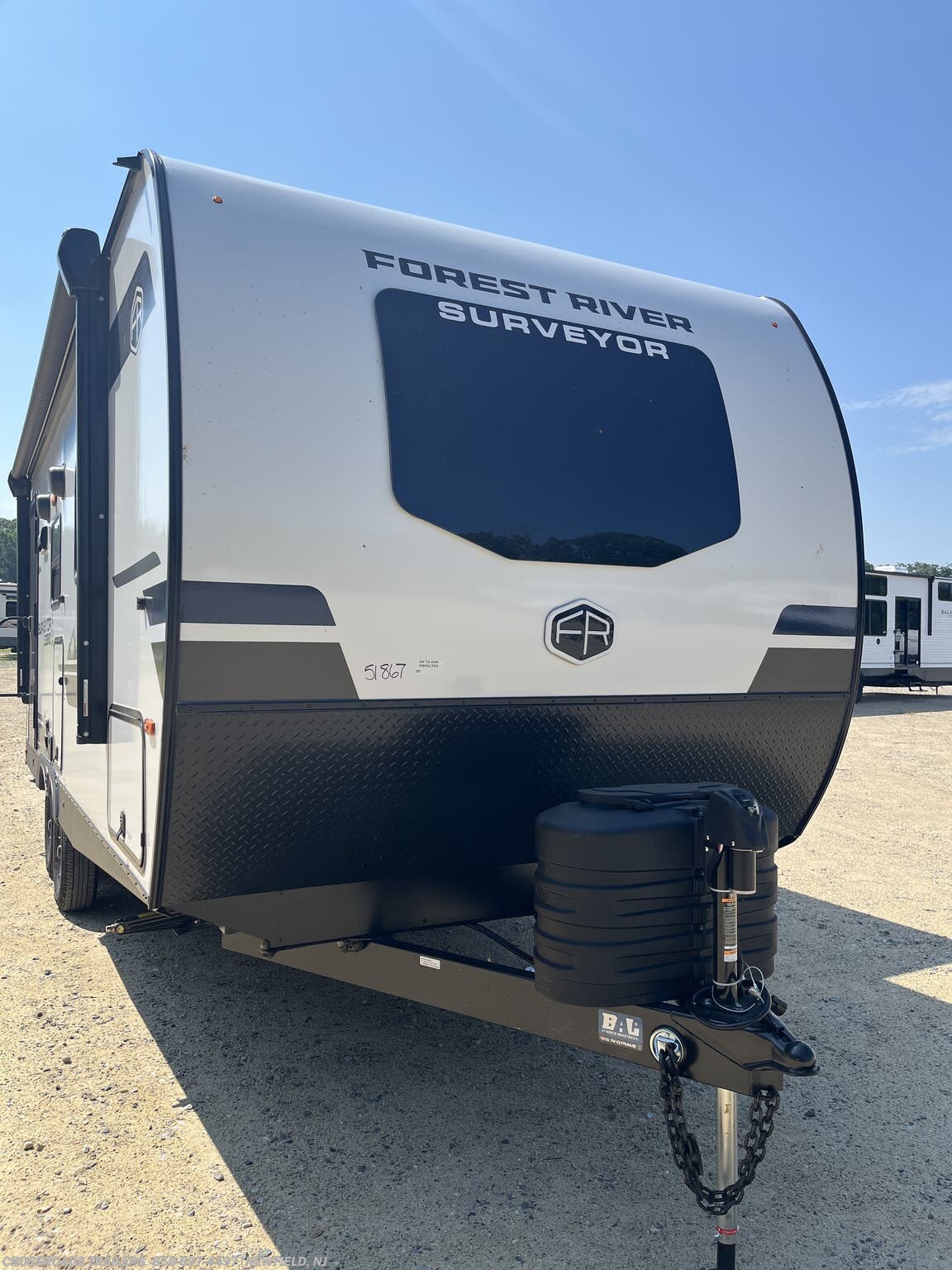 2026 Forest River Surveyor Legend 202RBLE - New Travel Trailer For Sale by Crossroads Trailer Sales, Inc. in Newfield, New Jersey features Batteries, TV Antenna, Awning, Refrigerator, Stove