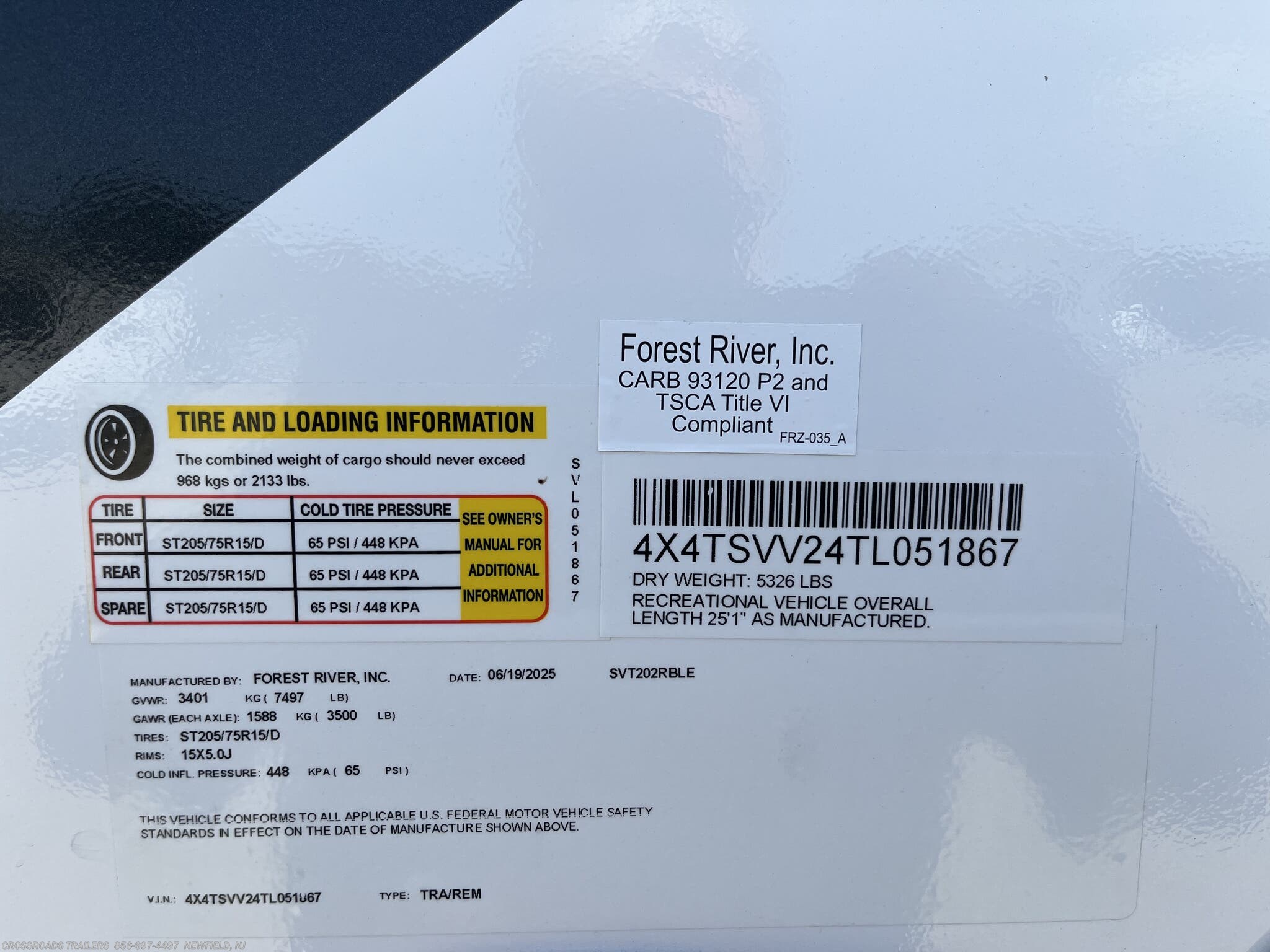 New 2026 Forest River Surveyor Legend 202RBLE available in Newfield, New Jersey