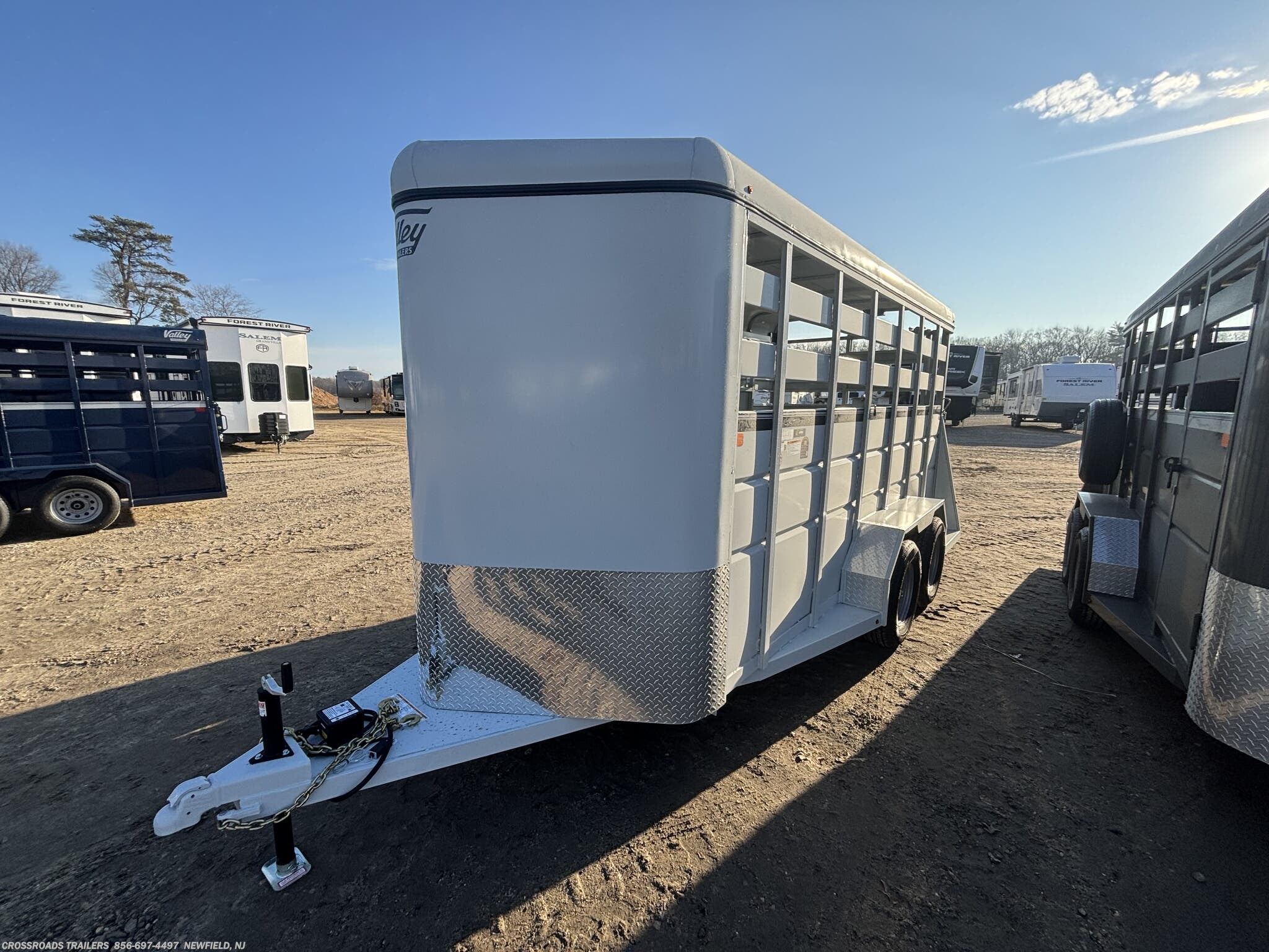 0632 - 2026 Valley Trailers 6x16 Stock Trailer (26016) Cattle