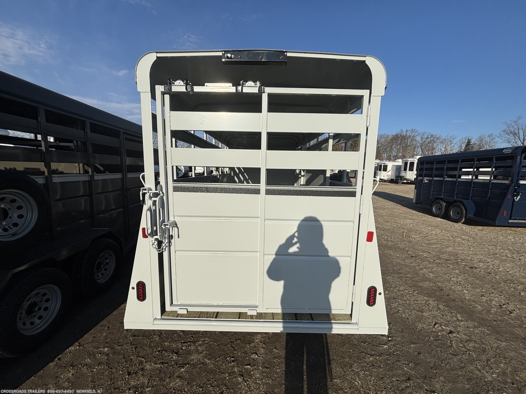 0632 - 2026 Valley Trailers 6x16 Stock Trailer (26016) Cattle