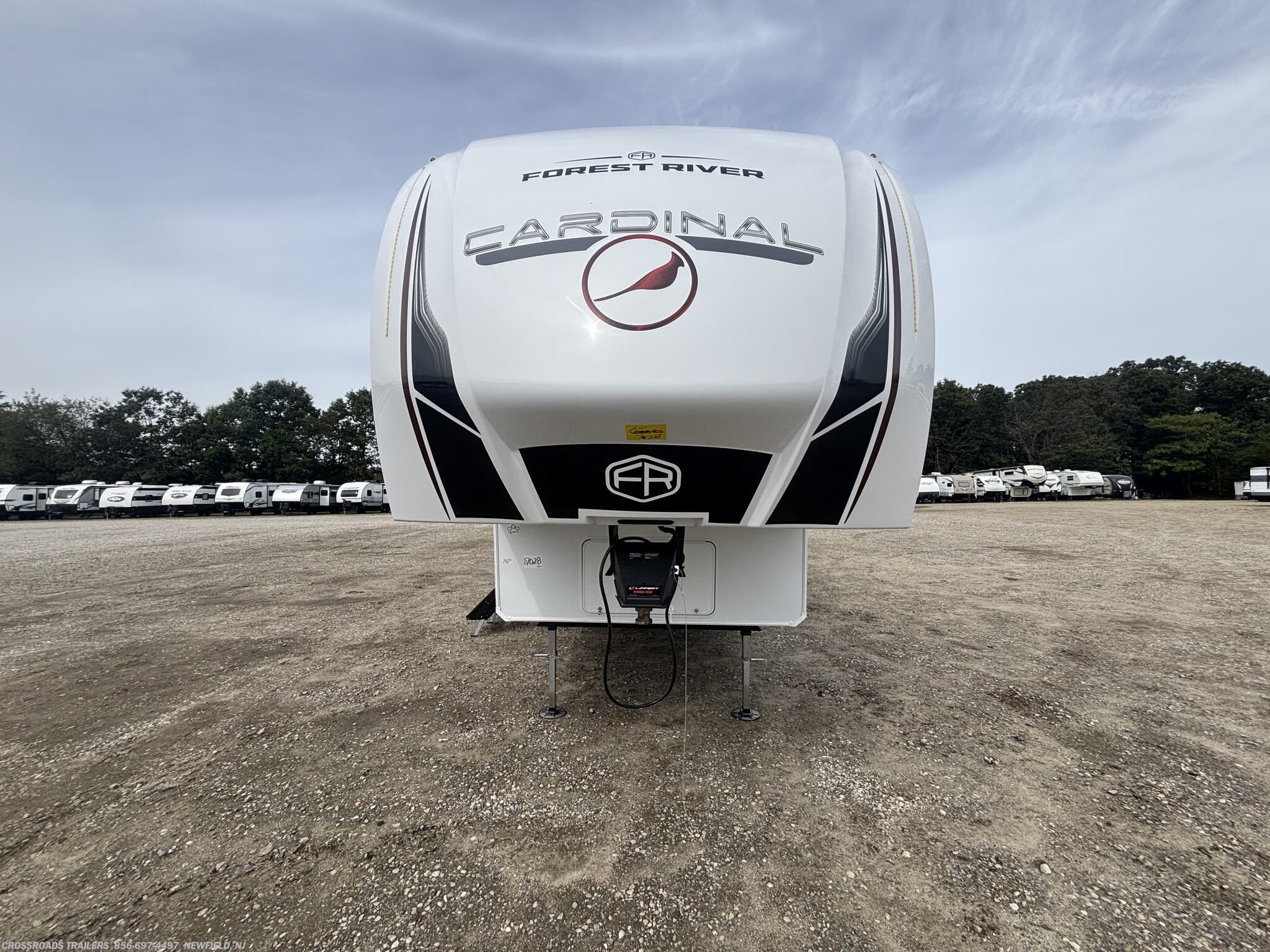 2026 Forest River Cardinal 35FUN - New Fifth Wheel For Sale by Crossroads Trailer Sales, Inc. in Newfield, New Jersey features Shower, Power Awning, Roof Vent, Refrigerator, Washer