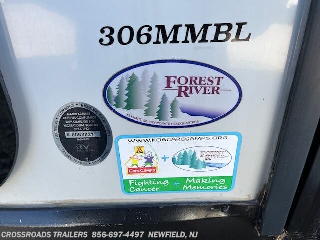 Used 2021 Forest River Cherokee Black Label 306MMBL available in Newfield, New Jersey