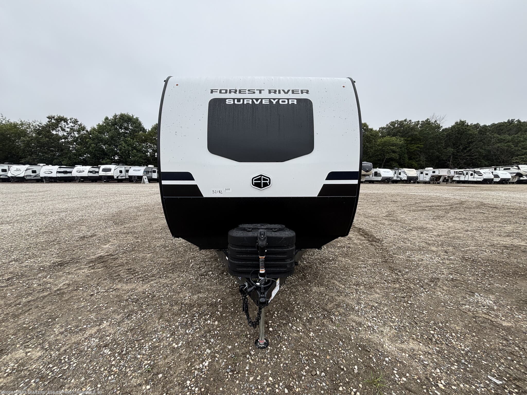 2026 Forest River Surveyor Legend 252RBLE - New Travel Trailer For Sale by Crossroads Trailer Sales, Inc. in Newfield, New Jersey features Air Conditioning, Hitch, Propane, Refrigerator, Solar Panels