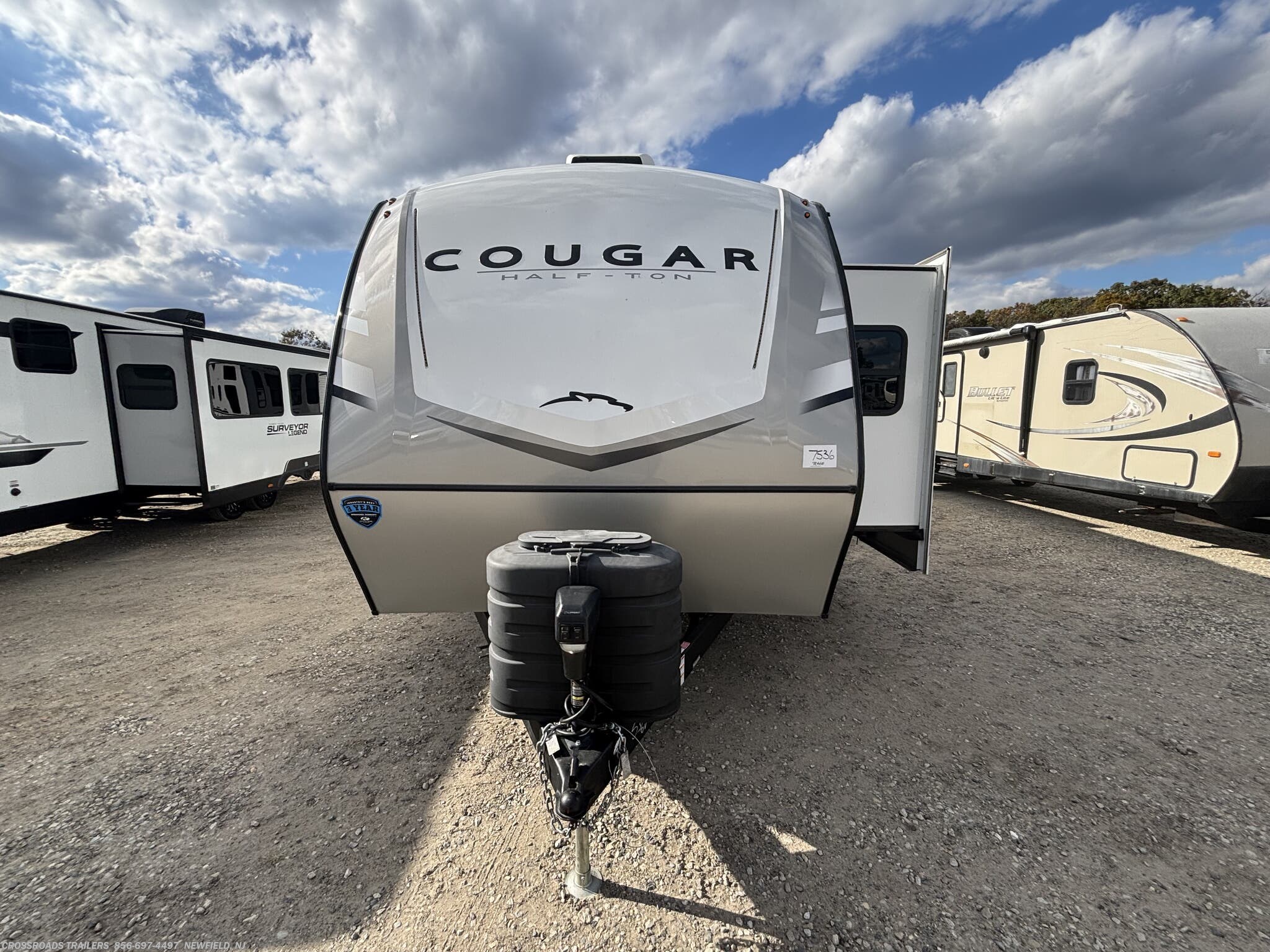 2024 Keystone Cougar Half-Ton 33RLI - Used Travel Trailer For Sale by Crossroads Trailer Sales, Inc. in Newfield, New Jersey