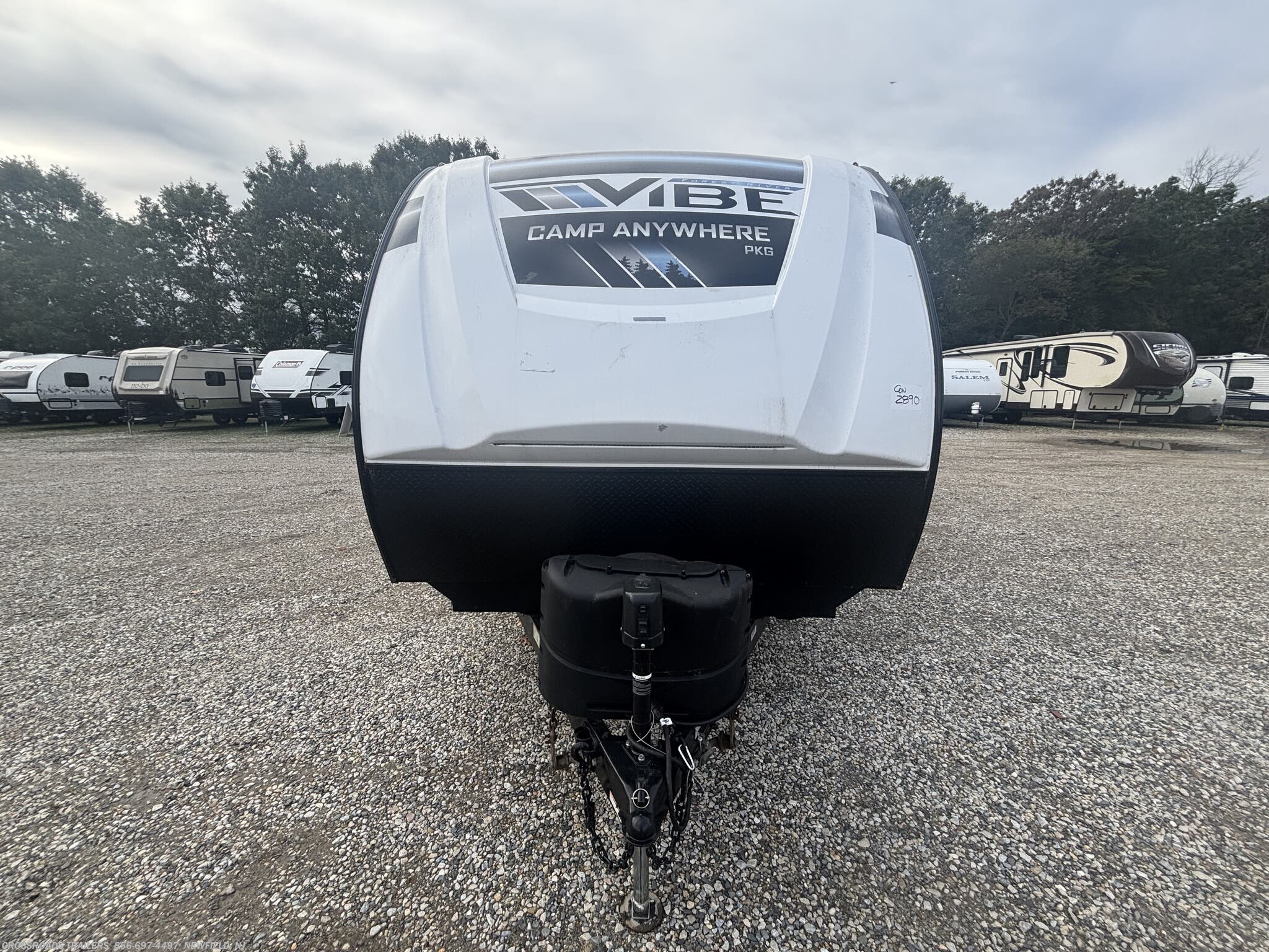 2023 Forest River Vibe 34BH - Used Travel Trailer For Sale by Crossroads Trailer Sales, Inc. in Newfield, New Jersey