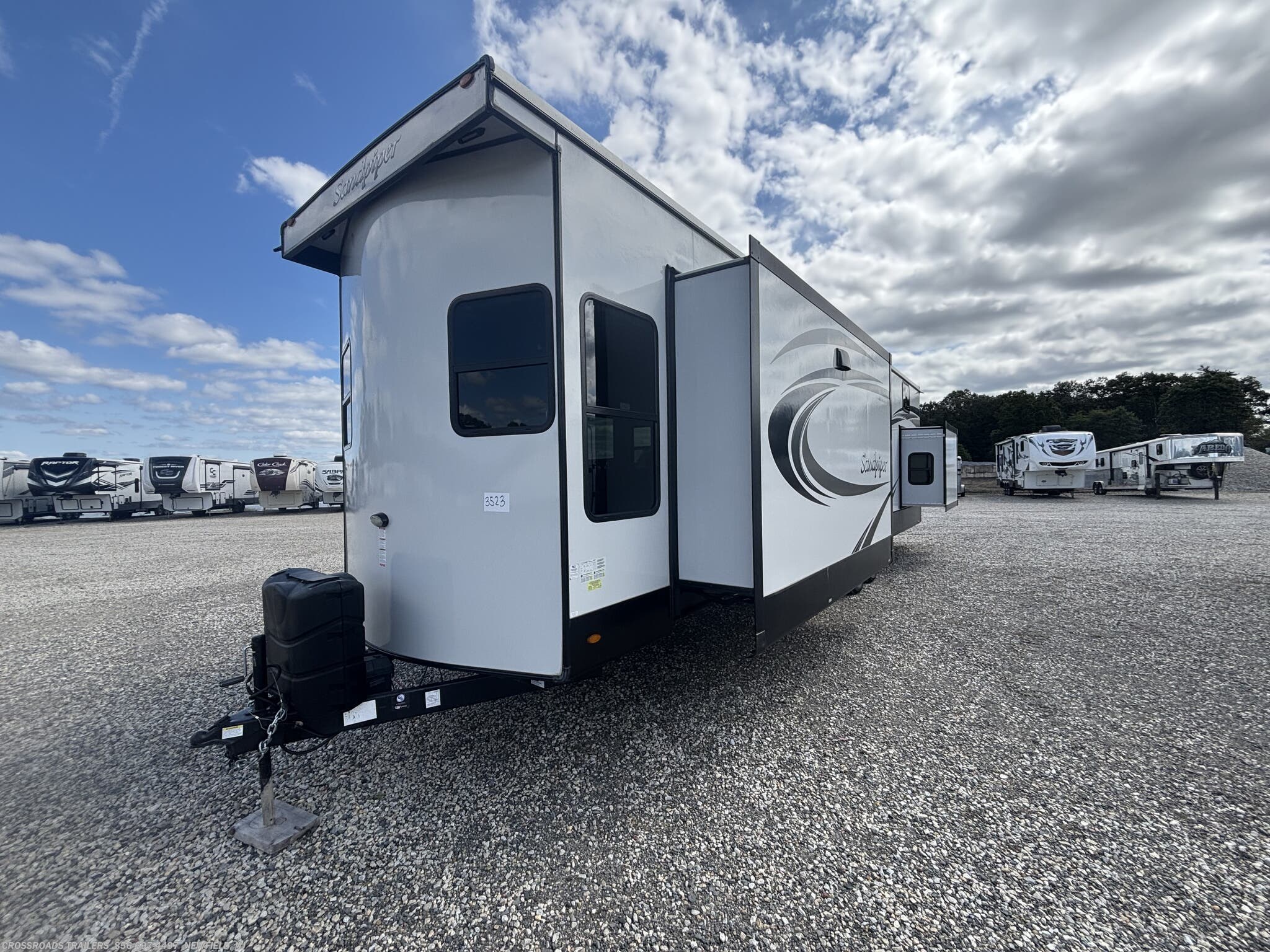 2022 Sandpiper Destination 399LOFT by Forest River from Crossroads Trailer Sales, Inc. in Newfield, New Jersey