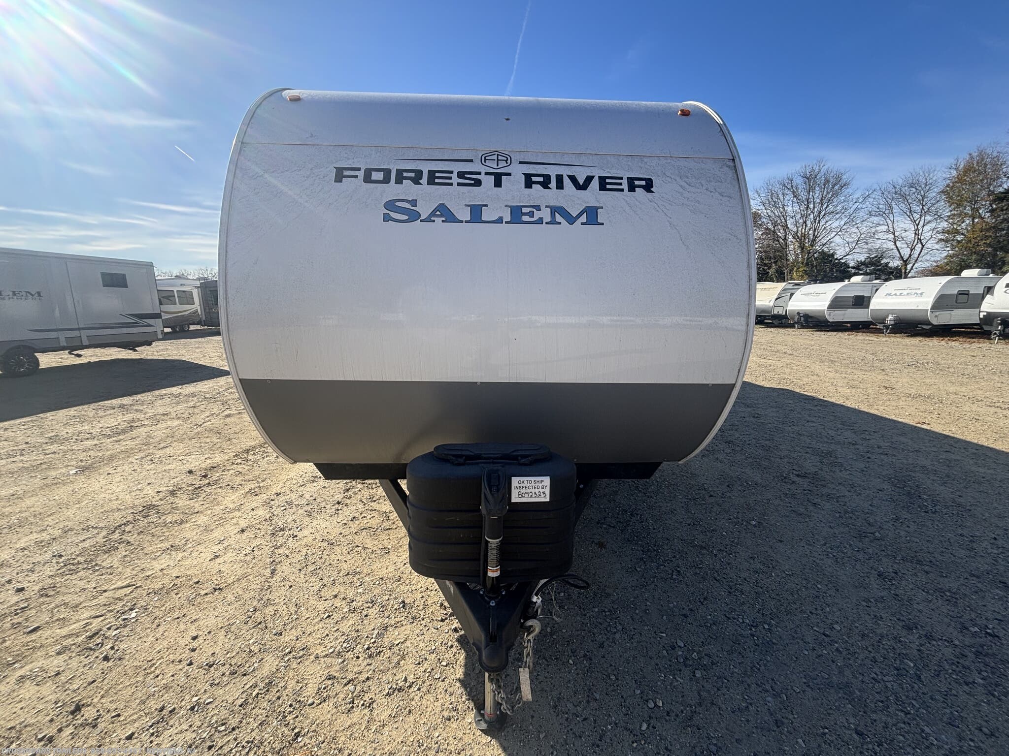 2026 Forest River Salem 280ZEN - New Travel Trailer For Sale by Crossroads Trailer Sales, Inc. in Newfield, New Jersey features Refrigerator, Roof Deck, Solar Prep, Toilet, Microwave