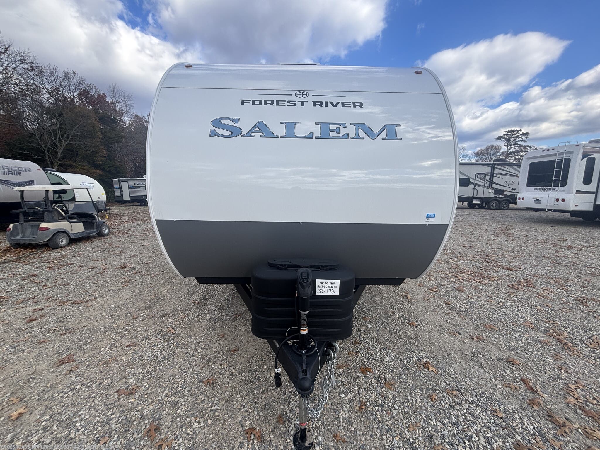 2026 Forest River Salem 250ZEN - New Travel Trailer For Sale by Crossroads Trailer Sales, Inc. in Newfield, New Jersey features Awning, Solar Prep, TV, Roof Deck, Shower