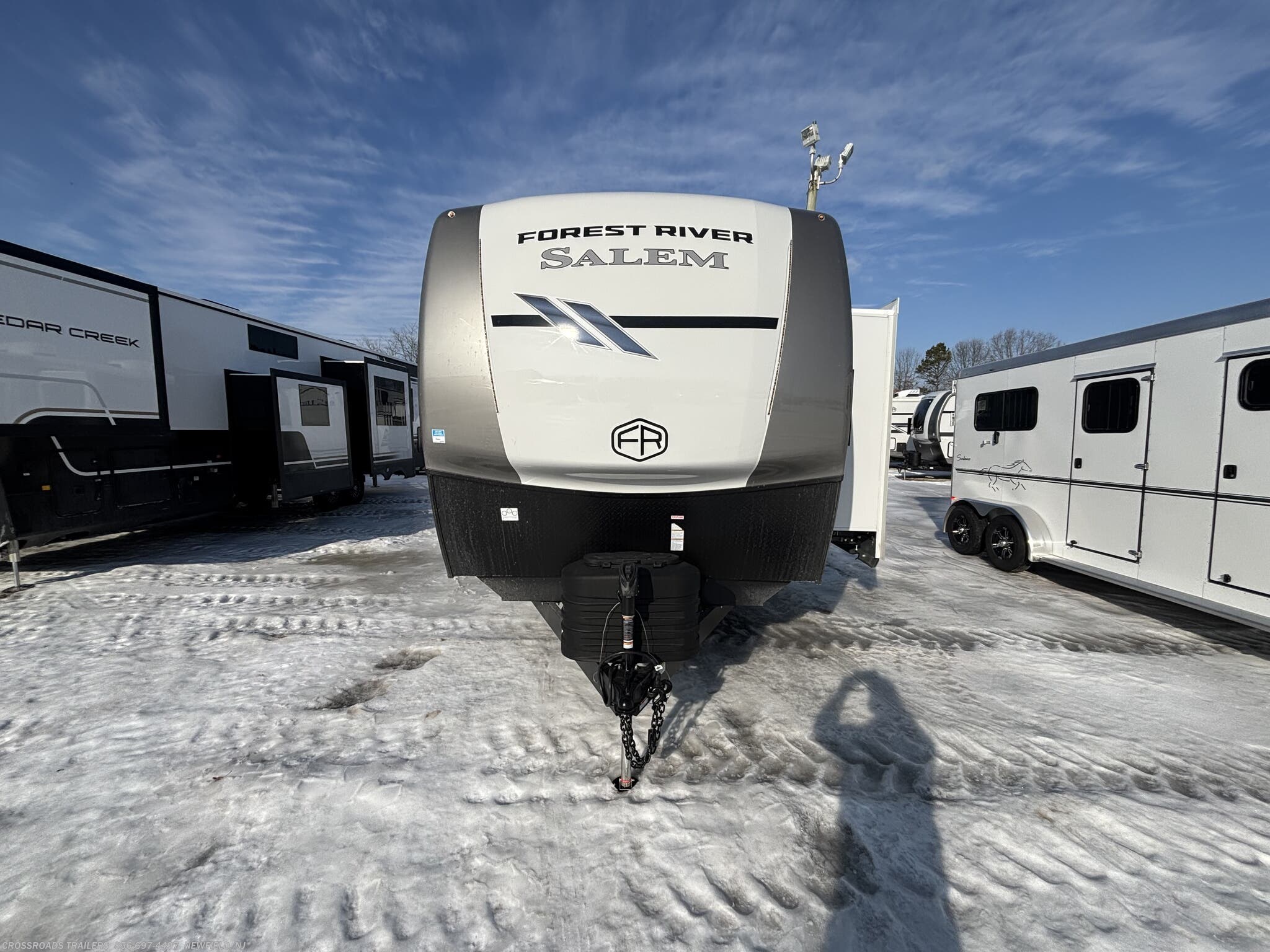 2026 Forest River Salem Hemisphere 308RL - New Travel Trailer For Sale by Crossroads Trailer Sales, Inc. in Newfield, New Jersey features Pass Thru Storage, Ladder, Awning, Hitch, Water Heater