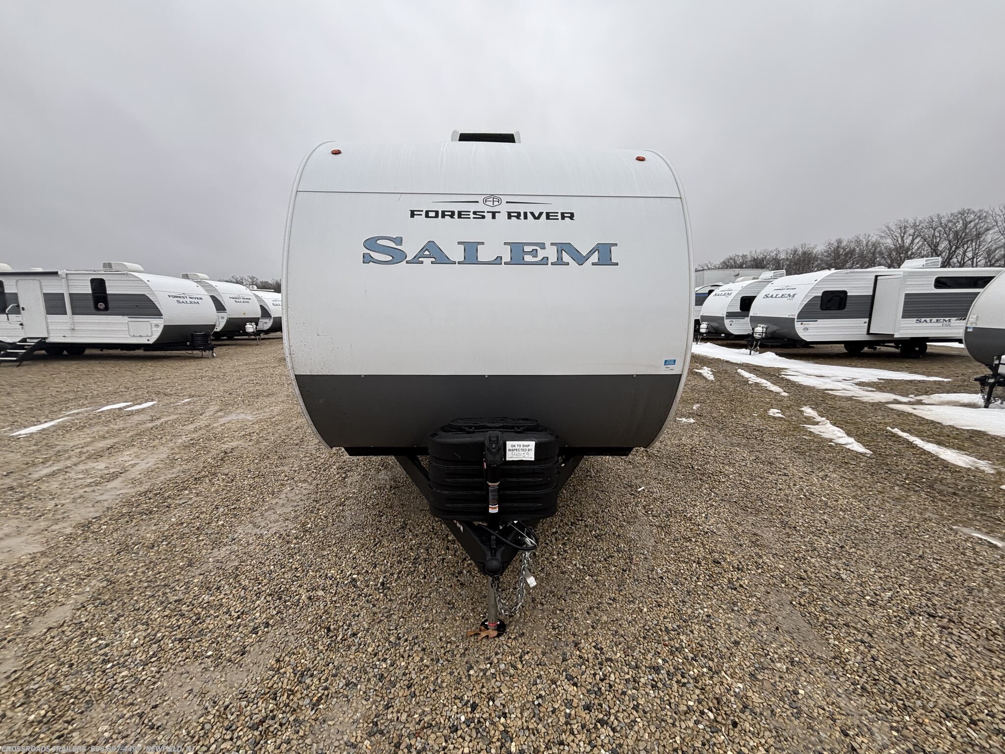 2026 Forest River Salem 27RK - New Travel Trailer For Sale by Crossroads Trailer Sales, Inc. in Newfield, New Jersey features Awning, TV, Solar Prep, Shower, Water Heater