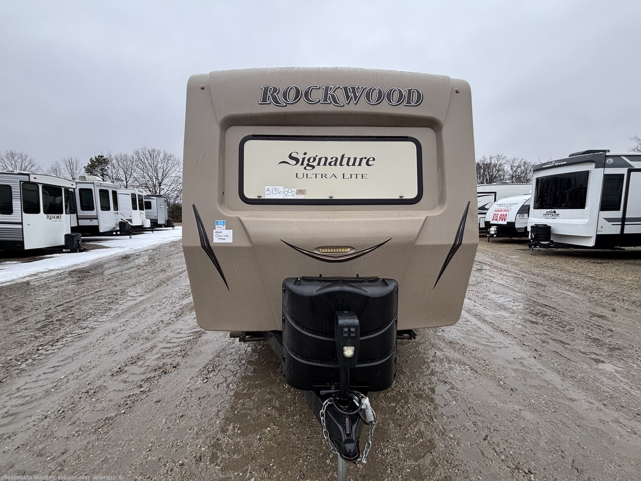 2017 Forest River Rockwood Ultra Lite 8312SS - Used Travel Trailer For Sale by Crossroads Trailer Sales, Inc. in Newfield, New Jersey