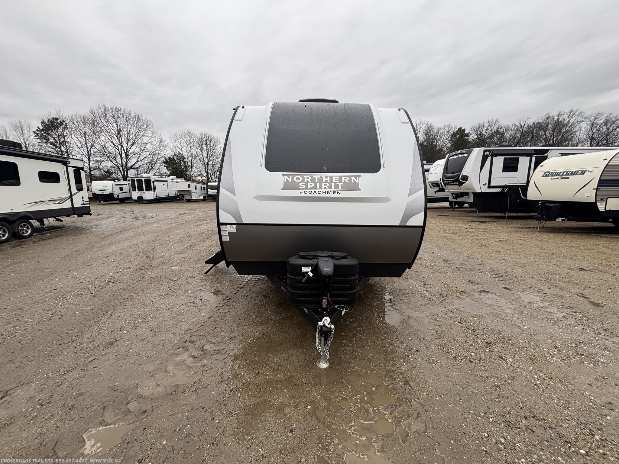 2026 Coachmen Northern Spirit 3070BH - New Travel Trailer For Sale by Crossroads Trailer Sales, Inc. in Newfield, New Jersey features Leveling Jacks, Microwave, Theater Seating, LP Detector, CO Detector