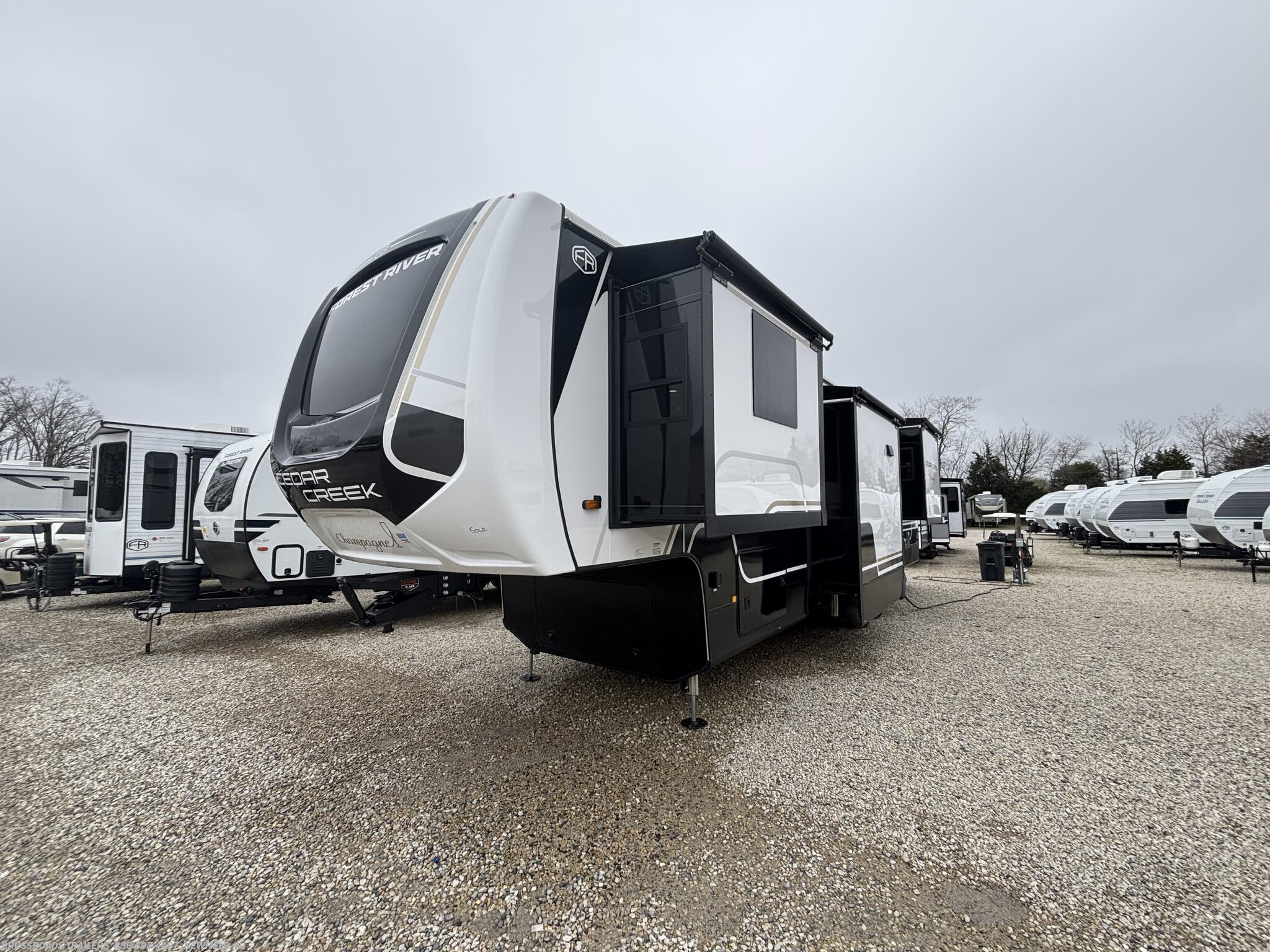 2026 Cedar Creek Champagne Edition 370FL by Forest River from Crossroads Trailer Sales, Inc. in Newfield, New Jersey