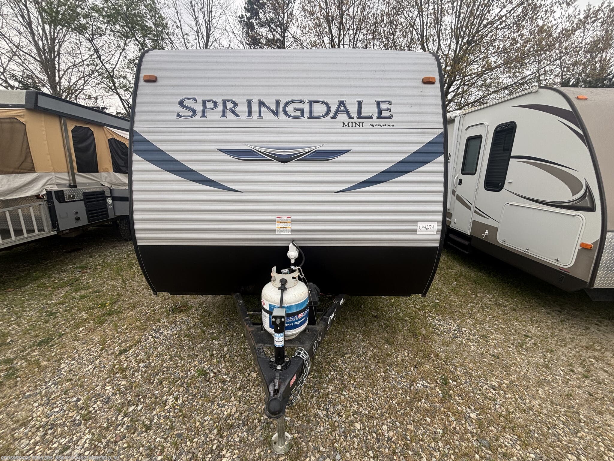 2021 Keystone Springdale Classic 1750RD - Used Travel Trailer For Sale by Crossroads Trailer Sales, Inc. in Newfield, New Jersey