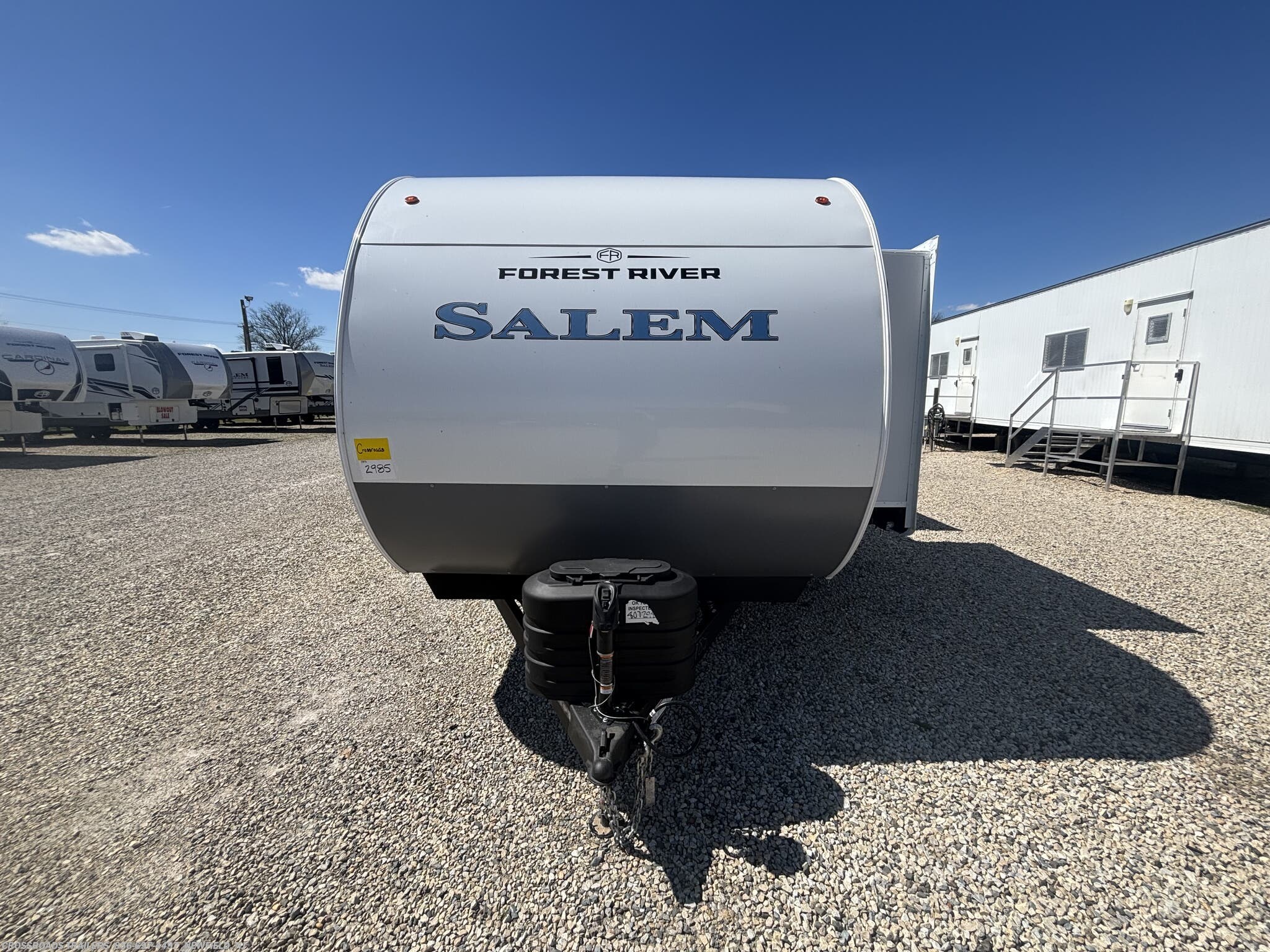 2026 Forest River Salem 33TS - New Travel Trailer For Sale by Crossroads Trailer Sales, Inc. in Newfield, New Jersey features Slideout, Refrigerator, Roof Deck, LP Detector, Fire Extinguisher