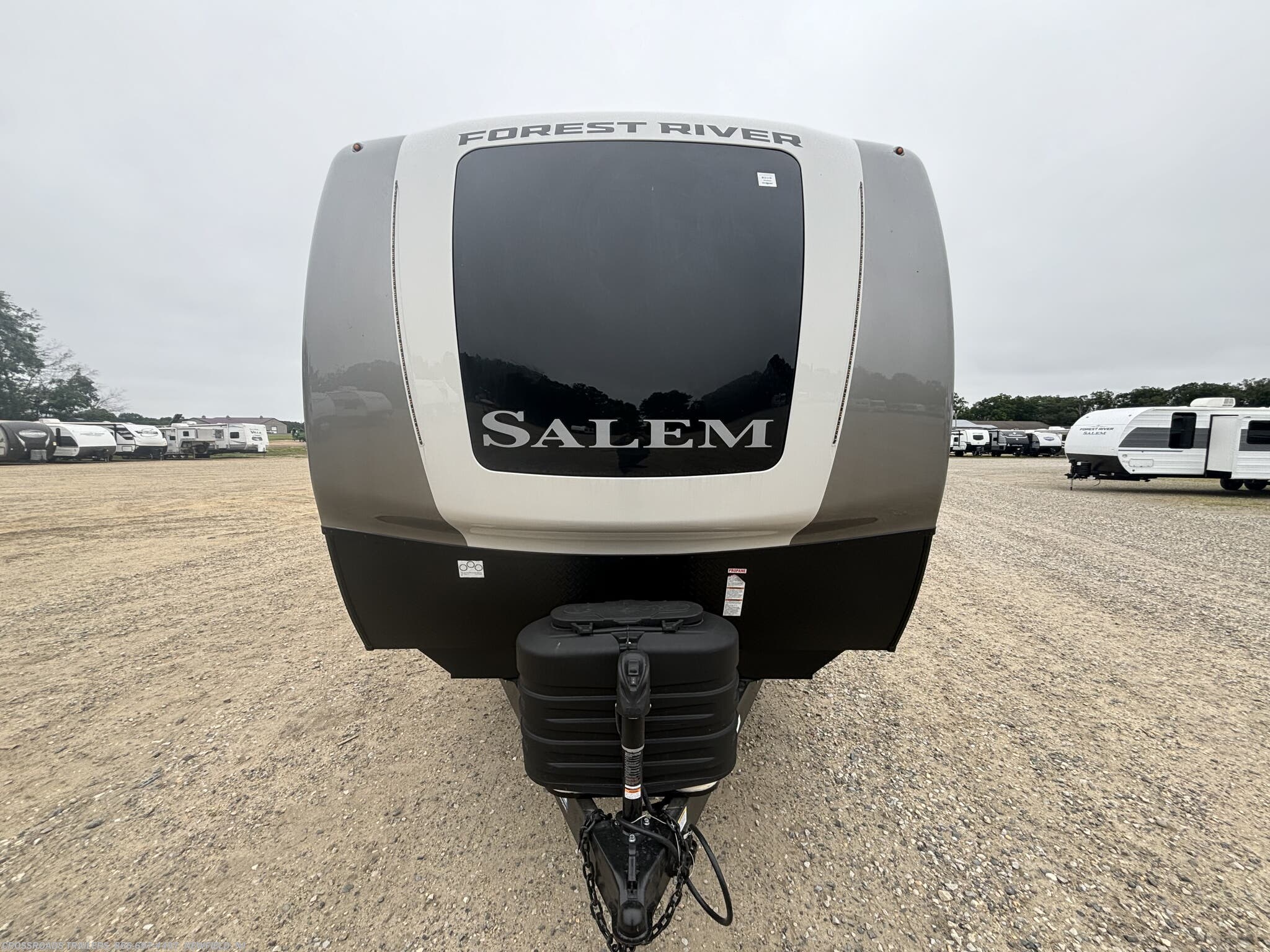 2026 Forest River Salem Hemisphere 310BHI - New Travel Trailer For Sale by Crossroads Trailer Sales, Inc. in Newfield, New Jersey features LP Detector, Converter, Microwave, CO Detector, Queen Bed