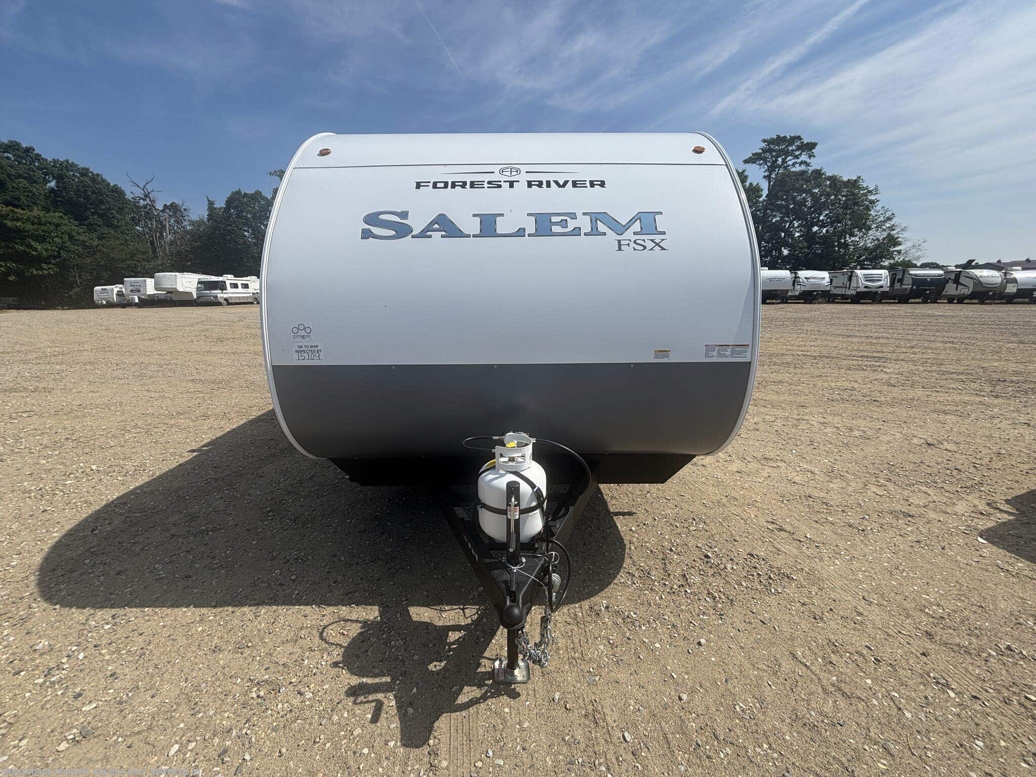 2026 Forest River Salem FSX 266BHLE - New Travel Trailer For Sale by Crossroads Trailer Sales, Inc. in Newfield, New Jersey features Toilet, LP Detector, Air Conditioning, Water Heater, Bunk Beds
