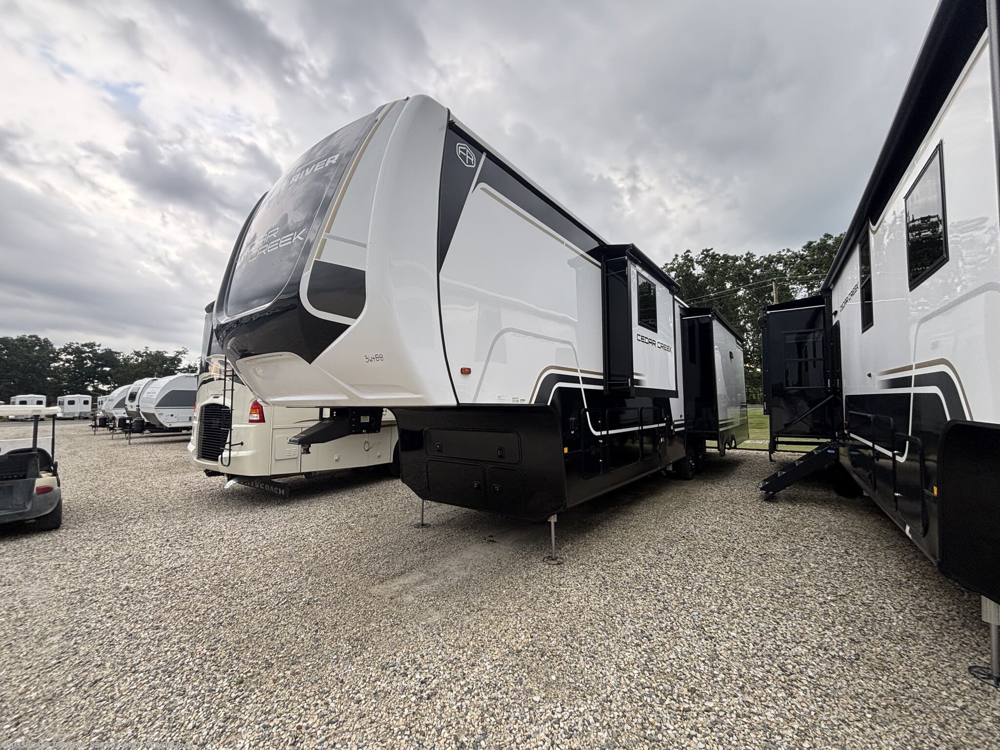 2027 Cedar Creek 383FB by Forest River from Crossroads Trailer Sales, Inc. in Newfield, New Jersey