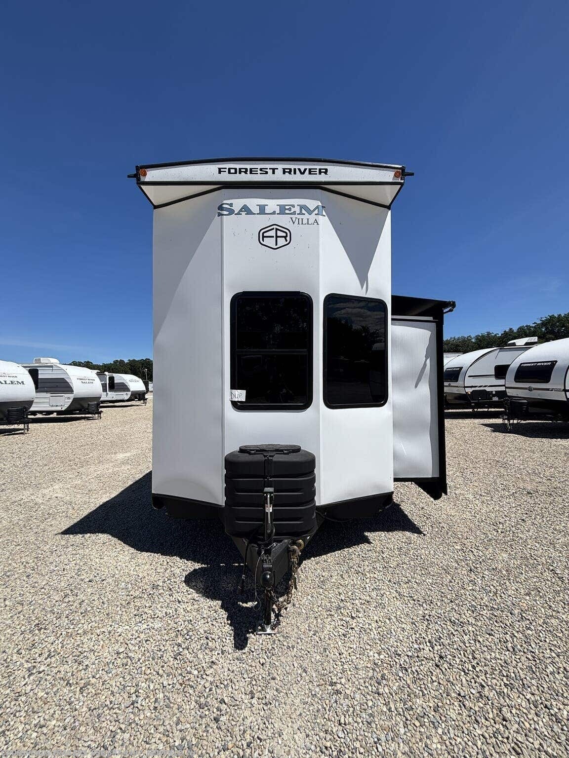 2027 Forest River Salem Villa 40ZZZ - New Destination Trailer For Sale by Crossroads Trailer Sales, Inc. in Newfield, New Jersey features Converter, Furnace, Smoke Detector, Air Conditioning, TV