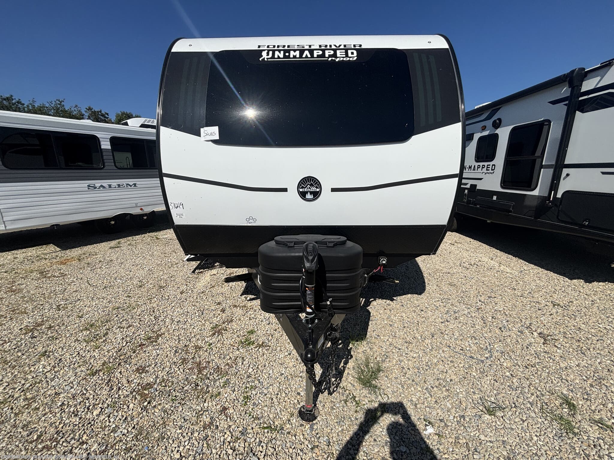2027 Forest River R-Pod Un-Mapped 24RK - New Travel Trailer For Sale by Crossroads Trailer Sales, Inc. in Newfield, New Jersey features Shower, Inverter, Slam Latch Baggage Doors, Awning, Microwave