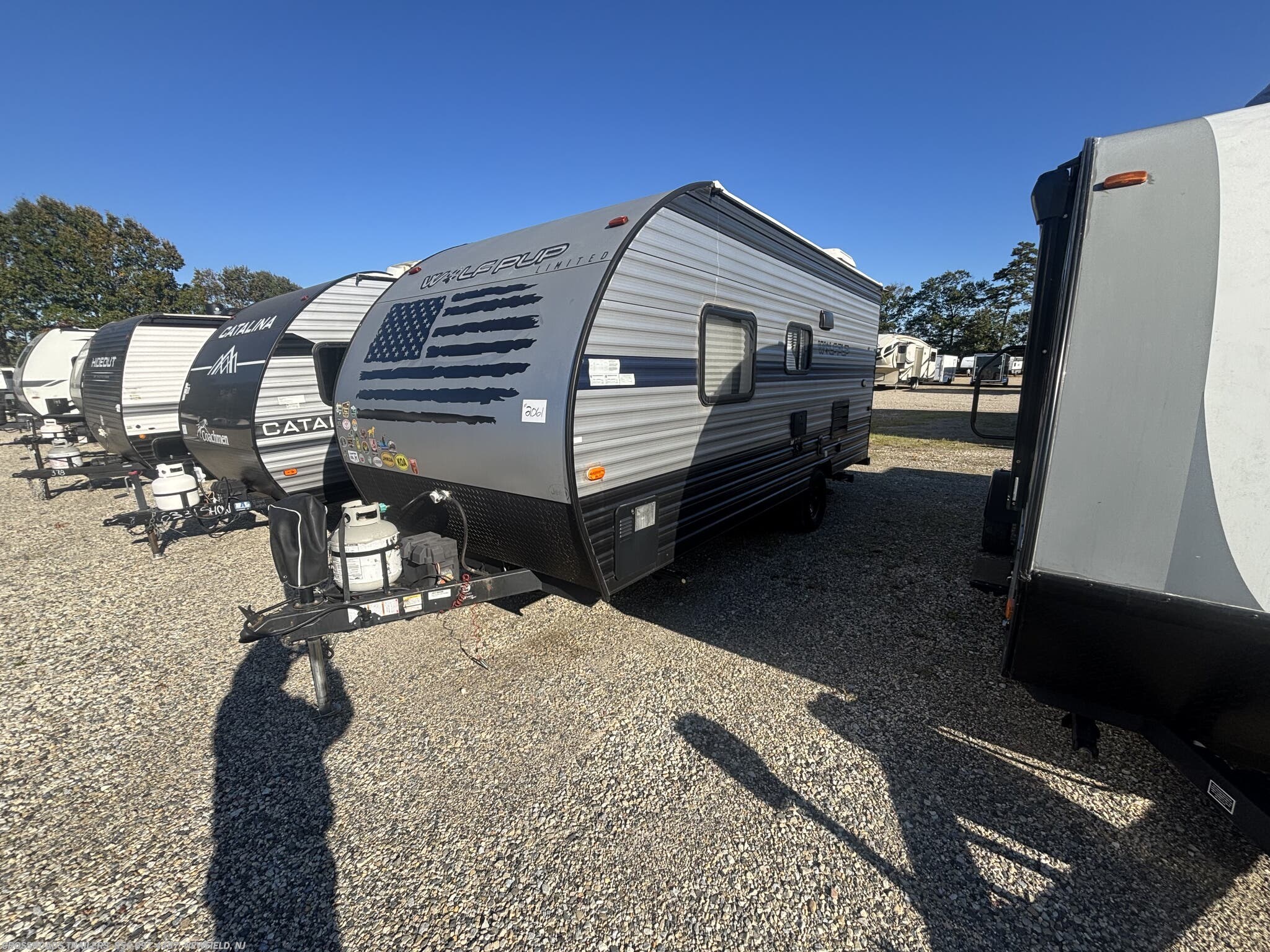 2019 Cherokee Wolf Pup 16FQ by Forest River from Crossroads Trailer Sales, Inc. in Newfield, New Jersey