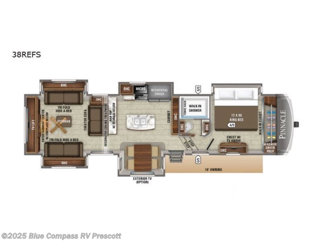 2020 Jayco Rv Pinnacle 38refs For Sale In Prescott Az 86301