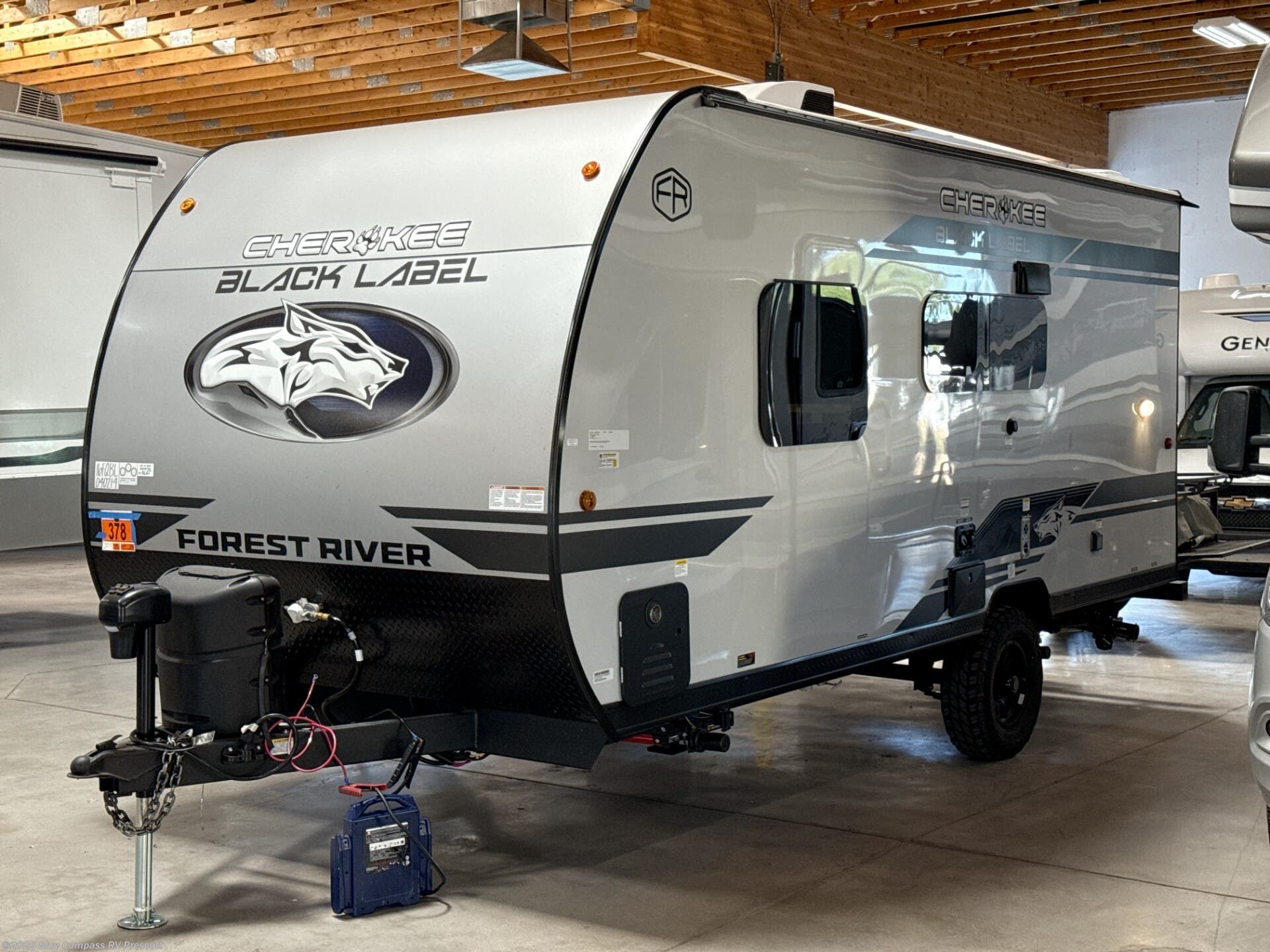 2026 Cherokee Wolf Pup Black Label 16FQWBL by Forest River from Blue Compass RV Prescott in Prescott, Arizona