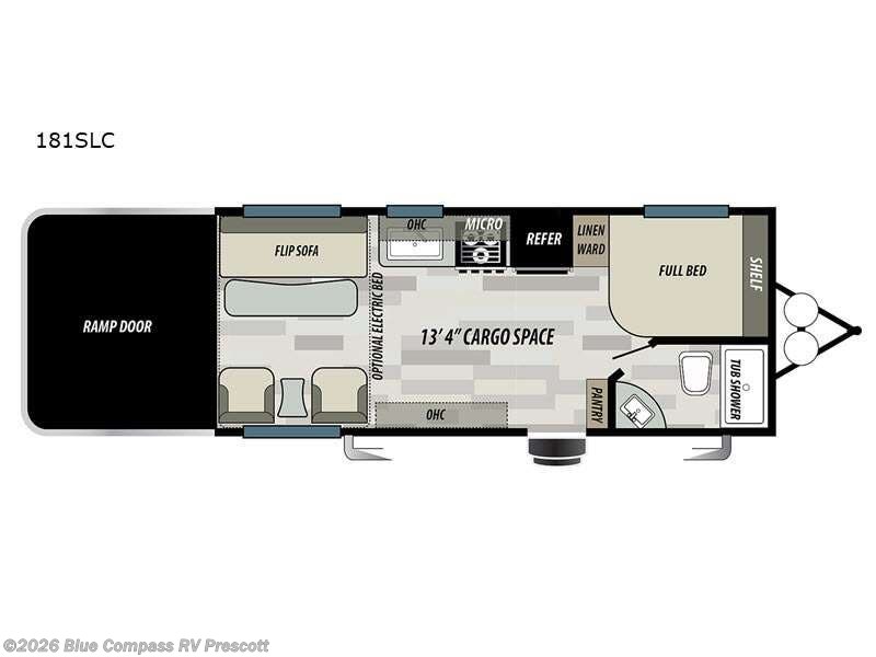 2021 Forest River Sandstorm 181SLC - Used Toy Hauler For Sale by Blue Compass RV Prescott in Prescott, Arizona