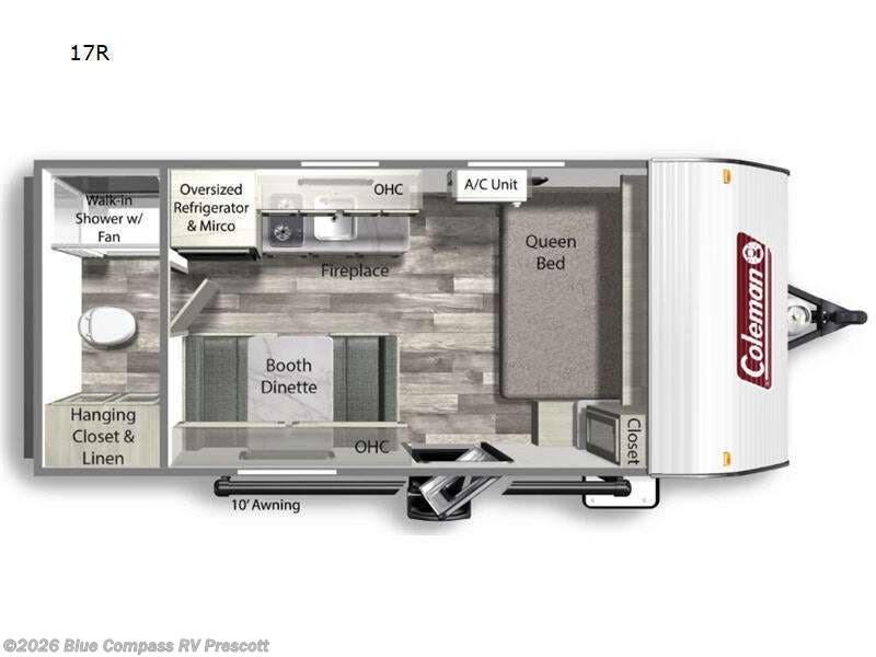 2024 Coleman 17R - Used Travel Trailer For Sale by Blue Compass RV Prescott in Prescott, Arizona