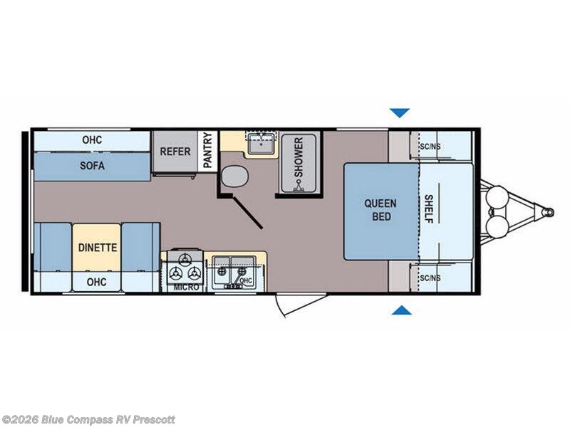 2019 Coleman Lantern Series 202RD - Used Travel Trailer For Sale by Blue Compass RV Prescott in Prescott, Arizona